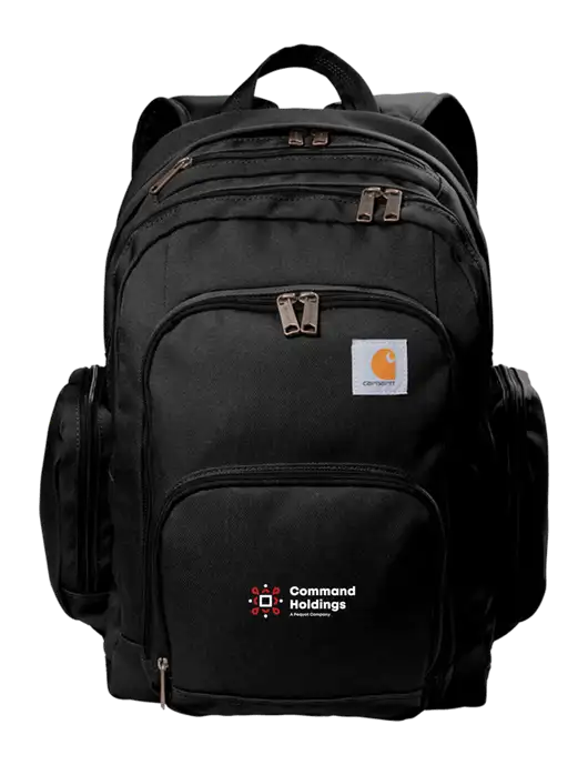 Carhartt Black Foundry Series Pro Backpack w/Command Holdings Logo