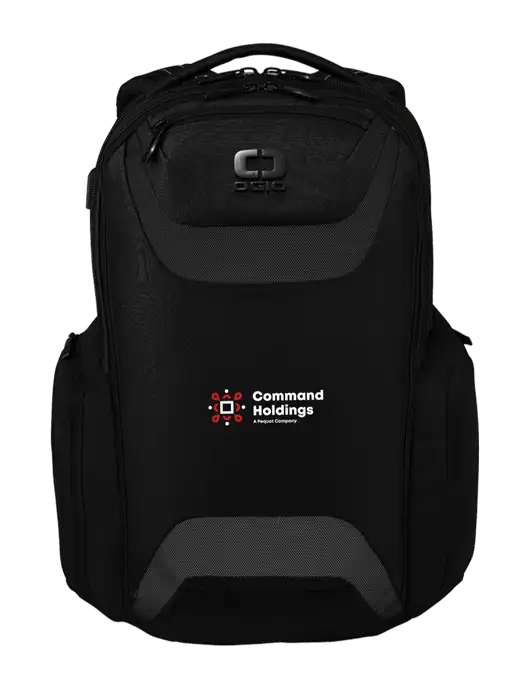 OGIO Black Charcoal Connected Pack w/Command Holdings Logo