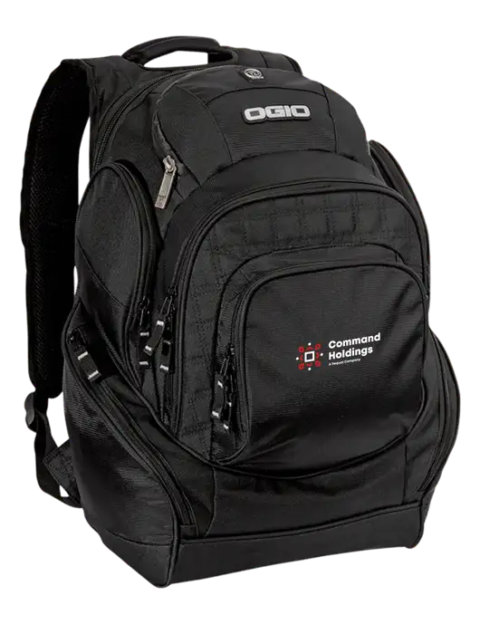 OGIO Black Mastermind Pack w/Command Holdings Logo