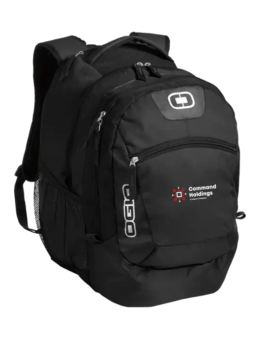 OGIO Black Rogue Pack
 w/Command Holdings Logo