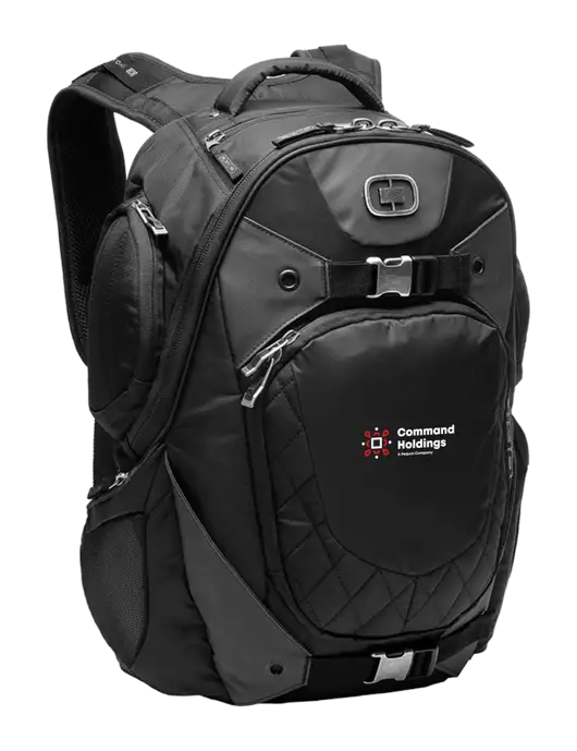 OGIO Black Squadron Pack w/Command Holdings Logo
