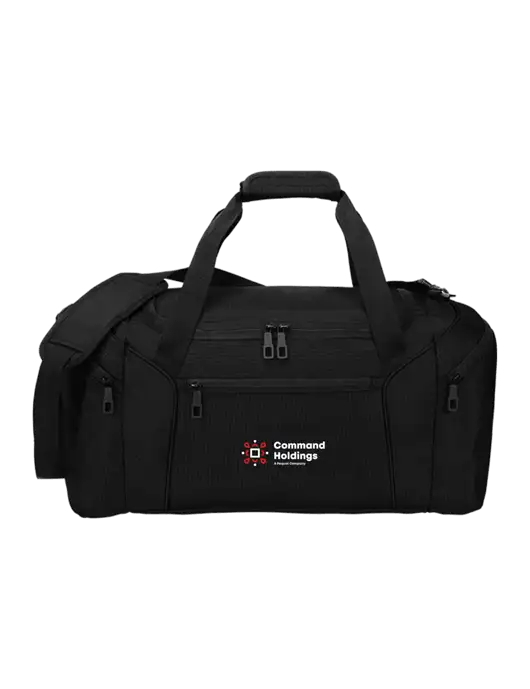 Slim & Lite Black Duffel    w/Command Holdings Logo