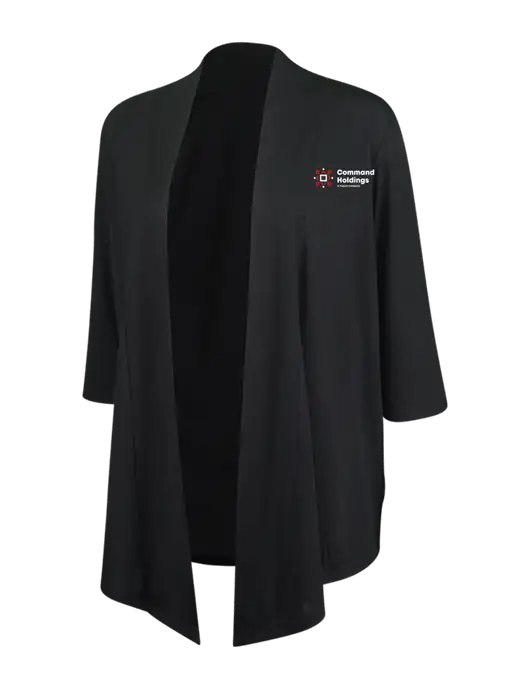 Black Womens Concept Shrug w/Command Holdings Logo