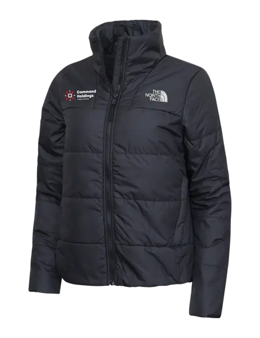 North Face Womens Black Everyday Insulated Jacket w/Command Holdings Logo