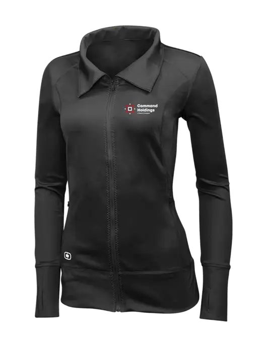 OGIO Blacktop Womens Endurance Fulcrum Full-Zip w/Command Holdings Logo