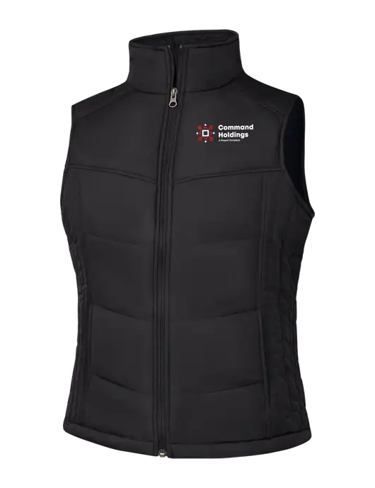 Womens Black/Black Vest w/Command Holdings Logo